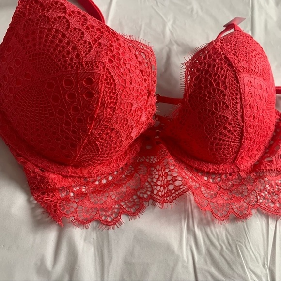 NWT La senza bra woman’s pink push up bra size 32C - Picture 6 of 11